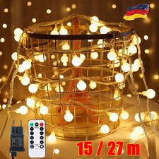 100/200 LED Lichterkette Kugel