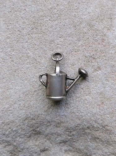 Vintage silber anhänger - silber,