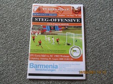 Programm   FV ( Wismut ) Gera