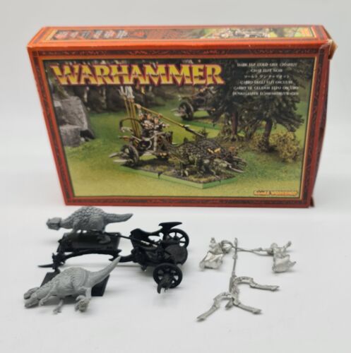 Dark elf cold one - elf, chariot