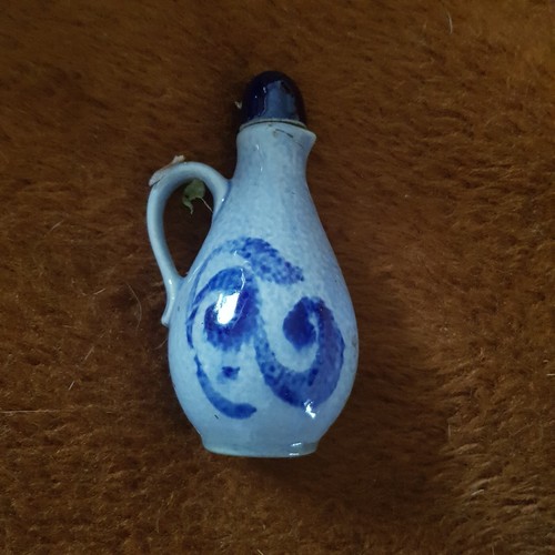 Steingut flasche für essig - steingut, flasche,
