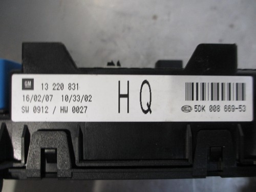13220831 sicherungskasten opel - 13220831,