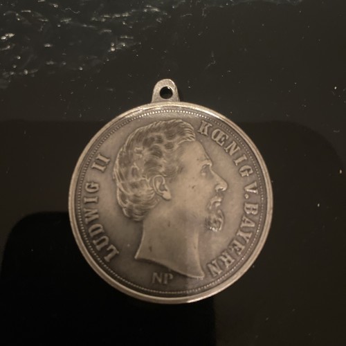 Medaille ludwig ii könig - -,