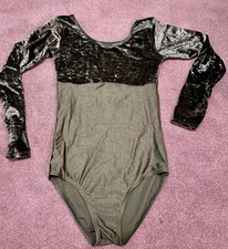 Ballett-Body Tanz Trikot Samt