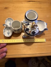 2 Antike Porzellan Menagen