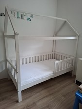 Kinder Bett 160x80cm Weiß