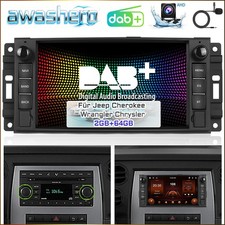 64G Android15 Autoradio GPS NAVI FM BT Für Chrysler Cruiser 300C Dodge Jeep DAB+