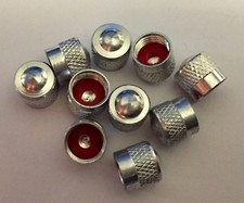 10 x Ventilkappen in Alu mit