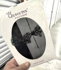 Black Bow Ankle Rhinestone