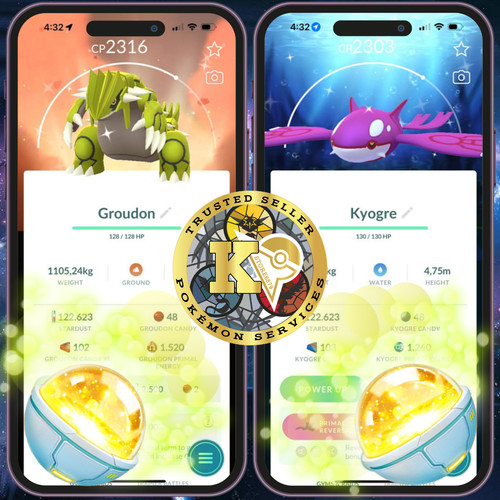 Centrai shiny groudon - go,