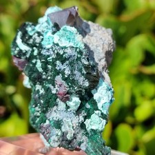 ?Video?Top ästhetische Cuprit Malachit pseudo. Azurit Stufe Kambove D.R. Kongo