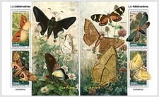 GUINEA REP. 2024 MNH ** Motten Moths #261