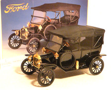 Franklin Mint:  FORD T-Modell  - 1913 , M 1:16 , Doku , in  OVP