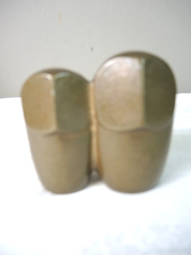 Zwei eulen bronze design - bronze,,