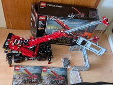 Großes 2 in 1 Lego Technic Set 42082 geländegängiger Kranwagen mit Motor in OVP