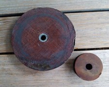 2 Stck Tufnol Seilscheibe 80mm & 33 mm für Yachtblock Schiffsblock