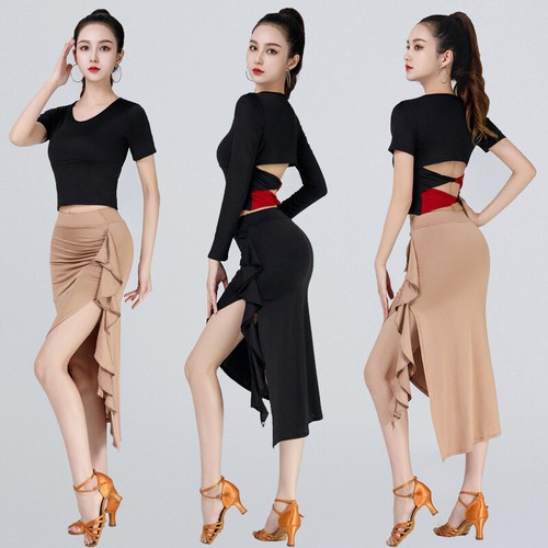 Damen bodycon latein tanzrock - latein,