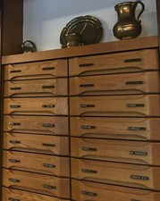 Schubladensäulen / Apothekerschrank Firma Willach 7001 (max. 10 verfügbar)