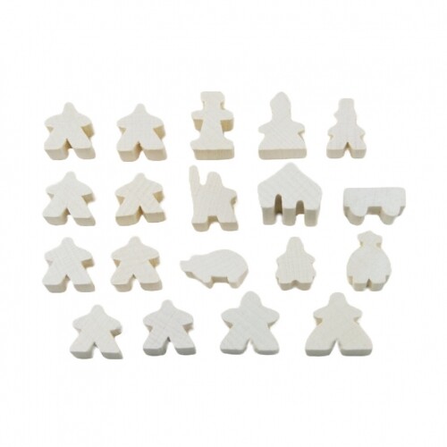 Carcassonne meeple - carcassonne,
