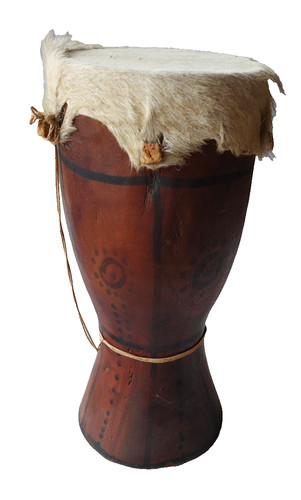 Djembe trommel 38cm echtholz - djembe,