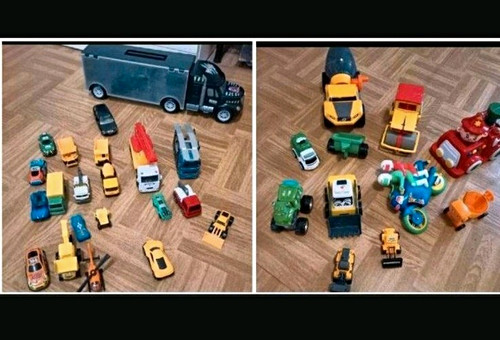 Konvolut spielzeugautos - spielzeugautos, &
