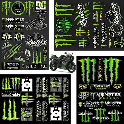 Teilig monster energy - 4-teilig,