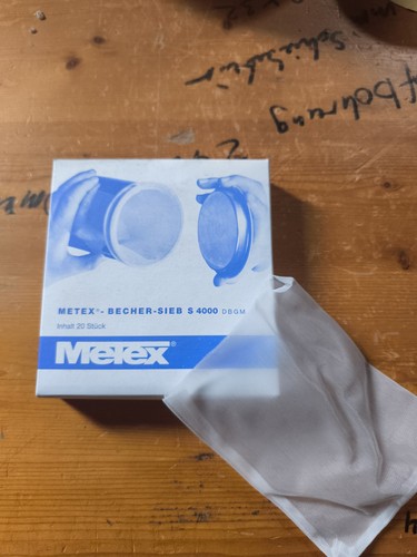Metex bechersieb s4000 inhalt - metex,