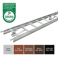 Dachleiter Set 1,68 bis 10,08 m Made in Germany DEKRA geprüft + Zubehör Alu NEU