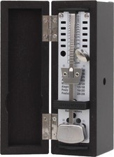 Wittner 880260 Metronom Super Mini schwarz matt im Holzgehäuse