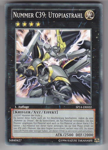 Nummer c39 - yu-gi-oh,