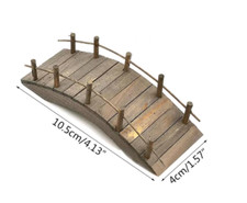 Tabletop Holzbrücke BEMALT