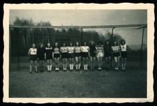 Damen Fußball Handball Mannschaft - 1940er 1950er Hagen Westfalen ? - Foto 9x6cm