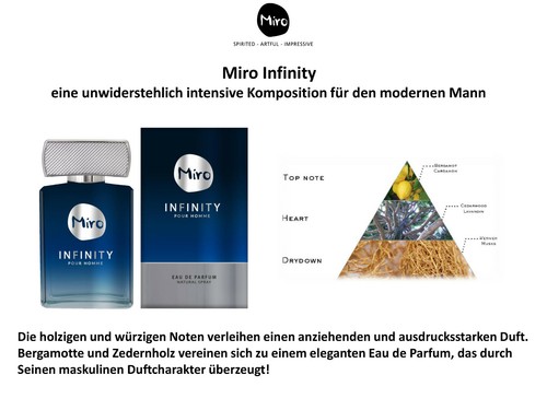 Miro infinity pour homme eau - infinity,