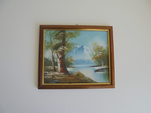 Landschaft ölgemälde mit - landschaft,