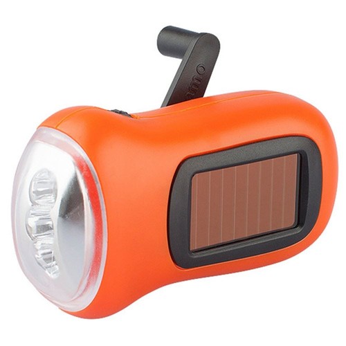 Handkurbel solar taschenlampe - solar,