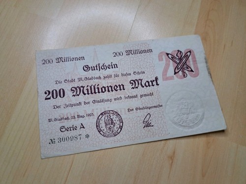 200 millionen mark - 200,