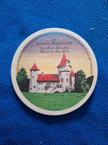 Bierdeckel igis schloss - bierdeckel,