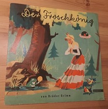 LP Schellack 78rpm - Bilderbuch DER FROSCHKÖNIG  Polydor 1955 Z 2