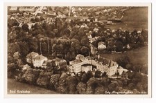 AK Foto Bad Kreischa Fliegeraufnahme Sanatorium Rittergut um 1930