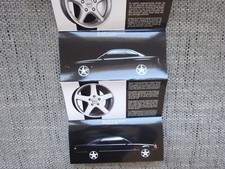 Tuning Alufelgen Antera Lenkräder Prospekt Brochure Italiano selten rare