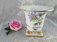 Porzellan Vase goldene