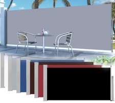 Seitenmarkise/ Sichtschutz Sonnenschutz UV Windschutz Ausziehbar Mehrere Auswahl