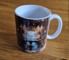 Tasse mit Motiv, Bibliothek, Bücher, Bücherregal, Book Lover
