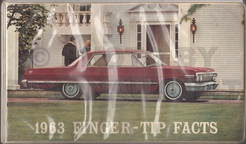 1963 chevrolet händleralbum - chevrolet,