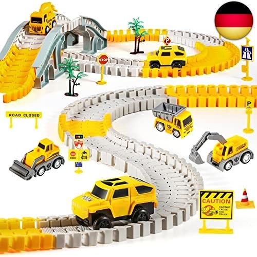 Kizplays 260pcs autorennbahn - kizplays,