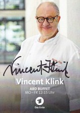 Das Erste *ARD Buffet* Autogrammkarte #2 von VINCENT KLINK