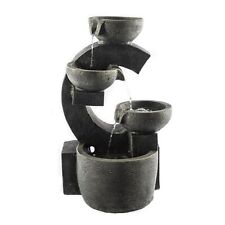 Zimmerbrunnen in dunkelgrau