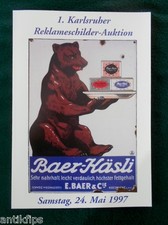 Emailschilder Auktionskatalog