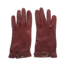 Handschuhe aigner rot - rot, brak