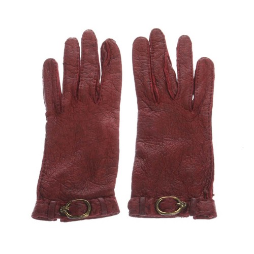 Handschuhe aigner rot brak - rot,